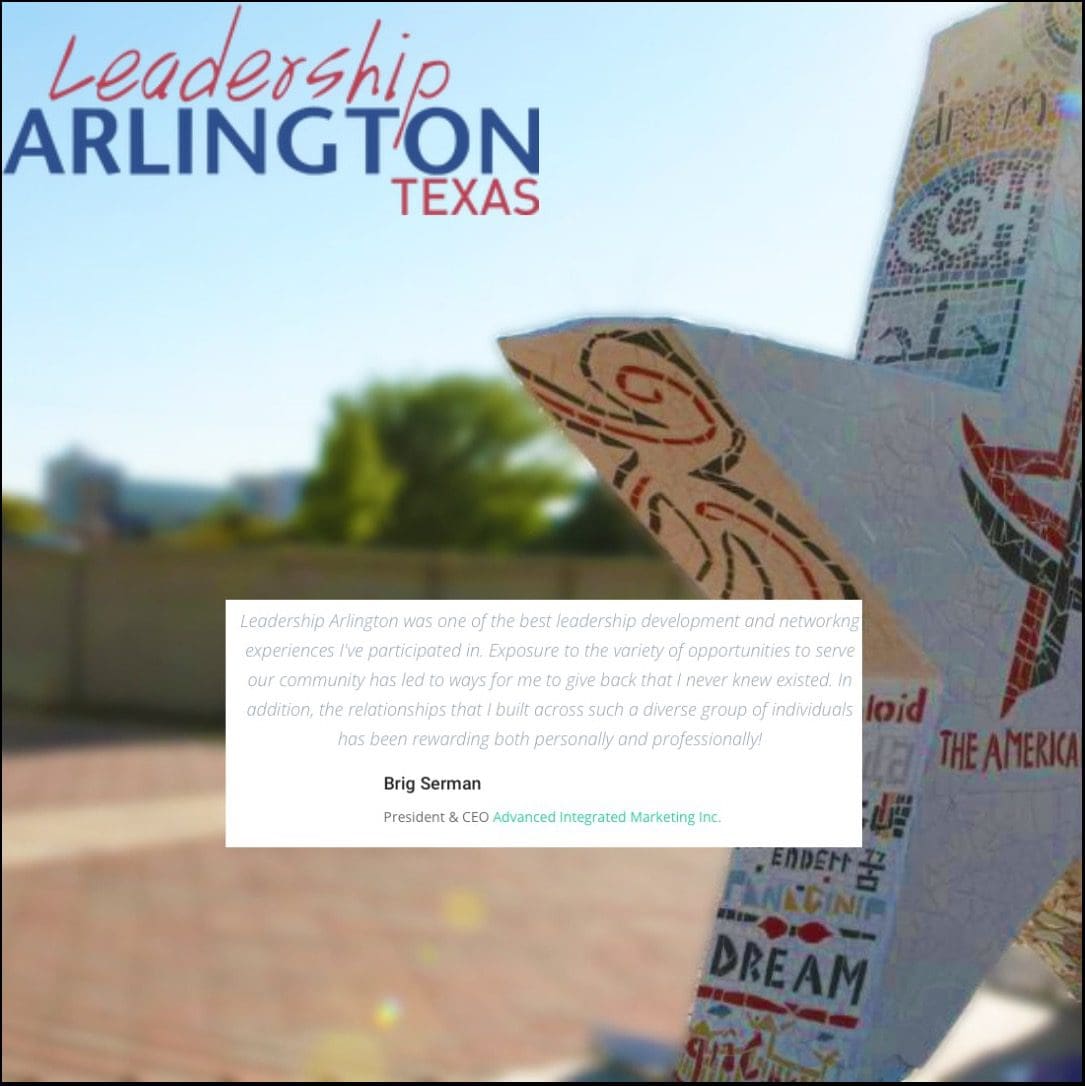 Leadership Arlington Recognition 2